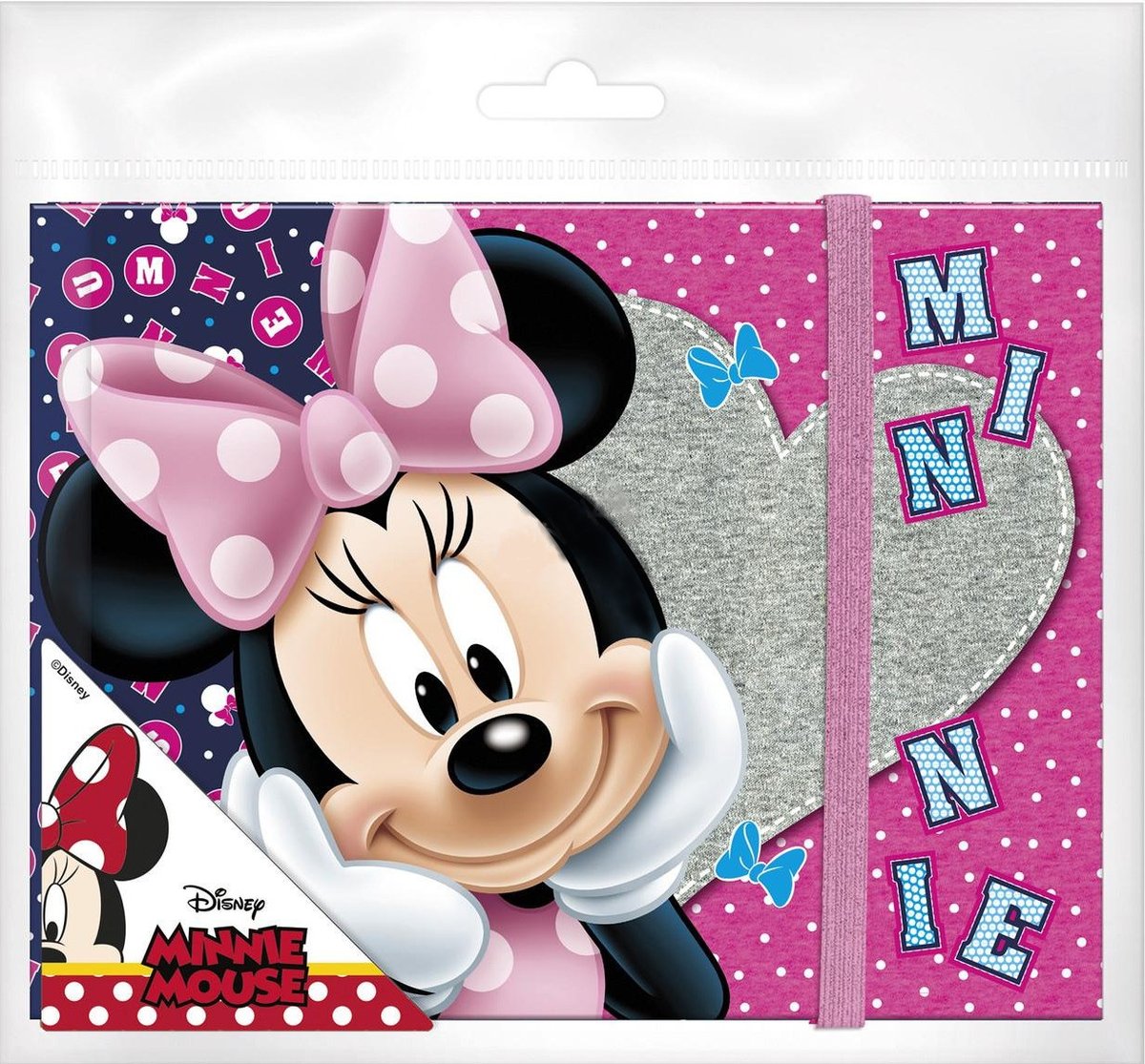Pamiętnik z gumką B Minnie DERFORM