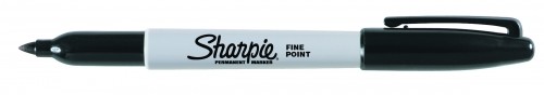 Paper Mate Marker permanentny okrągły Paper Mate Sha F czarny pudełko A 12