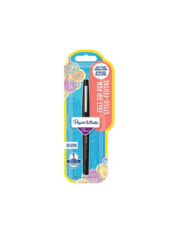 Papermate Flair 1-Blister M Black