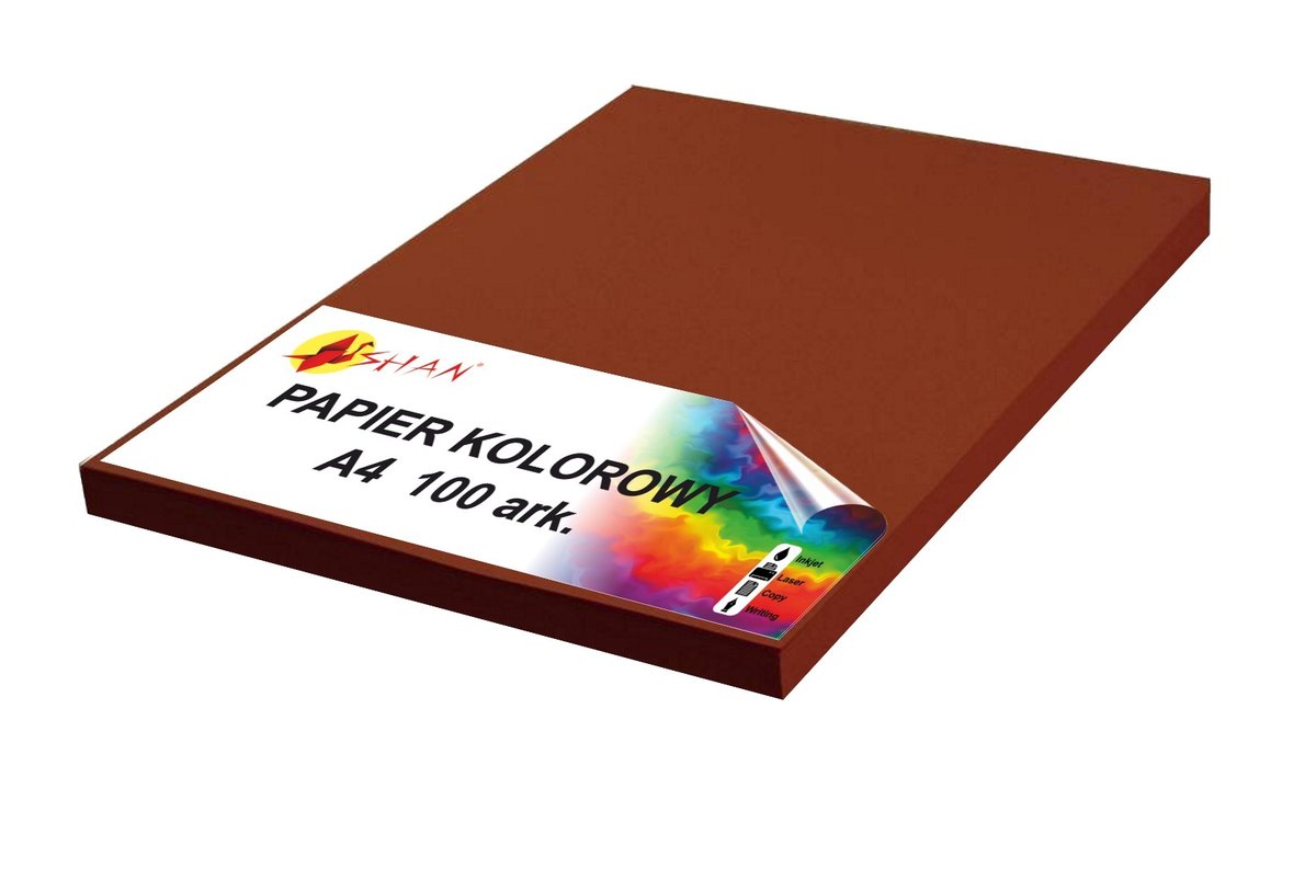Papier kolorowy A4 80g bordowy v2 100 arkuszy