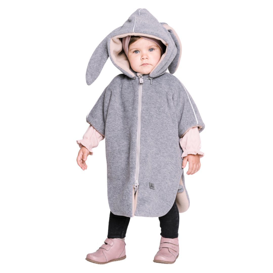 PATULOVE Ponczo samochodowe FUNNY BUNNY BEIGE "S"