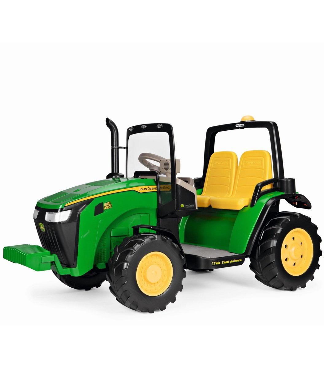 Peg Perego Duży Traktor Na Akumulator John Deere Dual Force