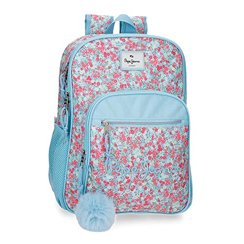 Pepe Jeans Aide Bagaż, Torba kurierska Dziewczyny, Wielobarwny, Mochila Escolar Doble Compartimento, Podwójny plecak szkolny