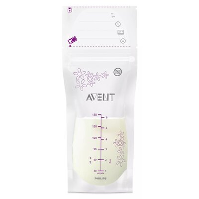 Philips Woreczki na mleko matki 180 ml 25 szt 637363