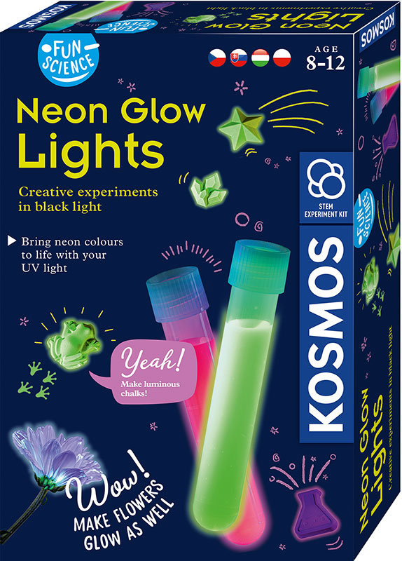 Piatnik Zestaw Fun Science - Neon Glow Lights PIATNIK
