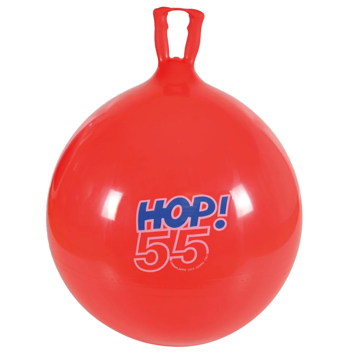 Piłka do skakania Hop GYMNIC Czerwona - 55 cm