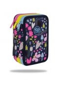 Piórnik 3-komorowy z wyposażeniem Coolpack Jumper 3 In The Garden