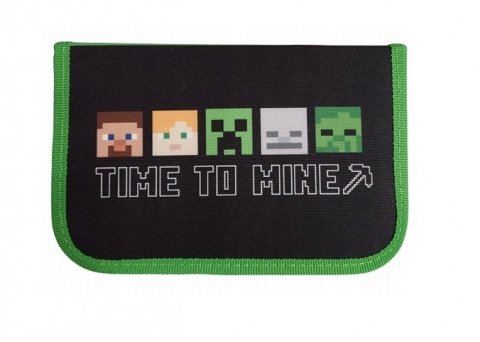 Piórnik Pojedynczy Bez Wyposażenia Minecraft Astra