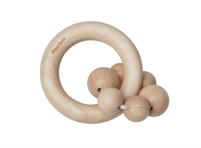 Plan Toys Bliżej natury - grzechotka z koralikami,