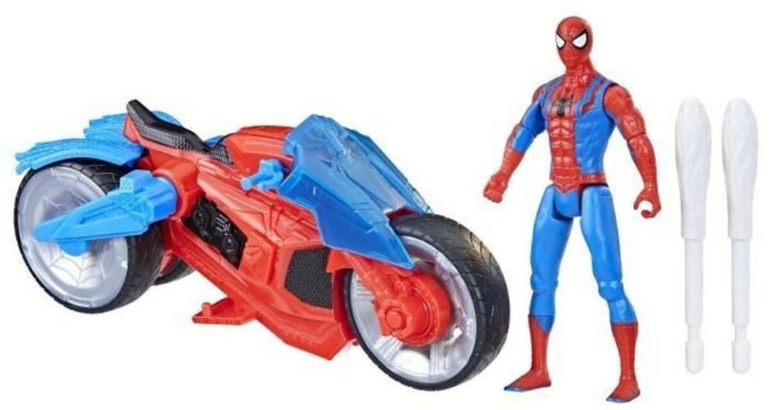 Playset Hasbro EPIC WEB BLAST CYCLE