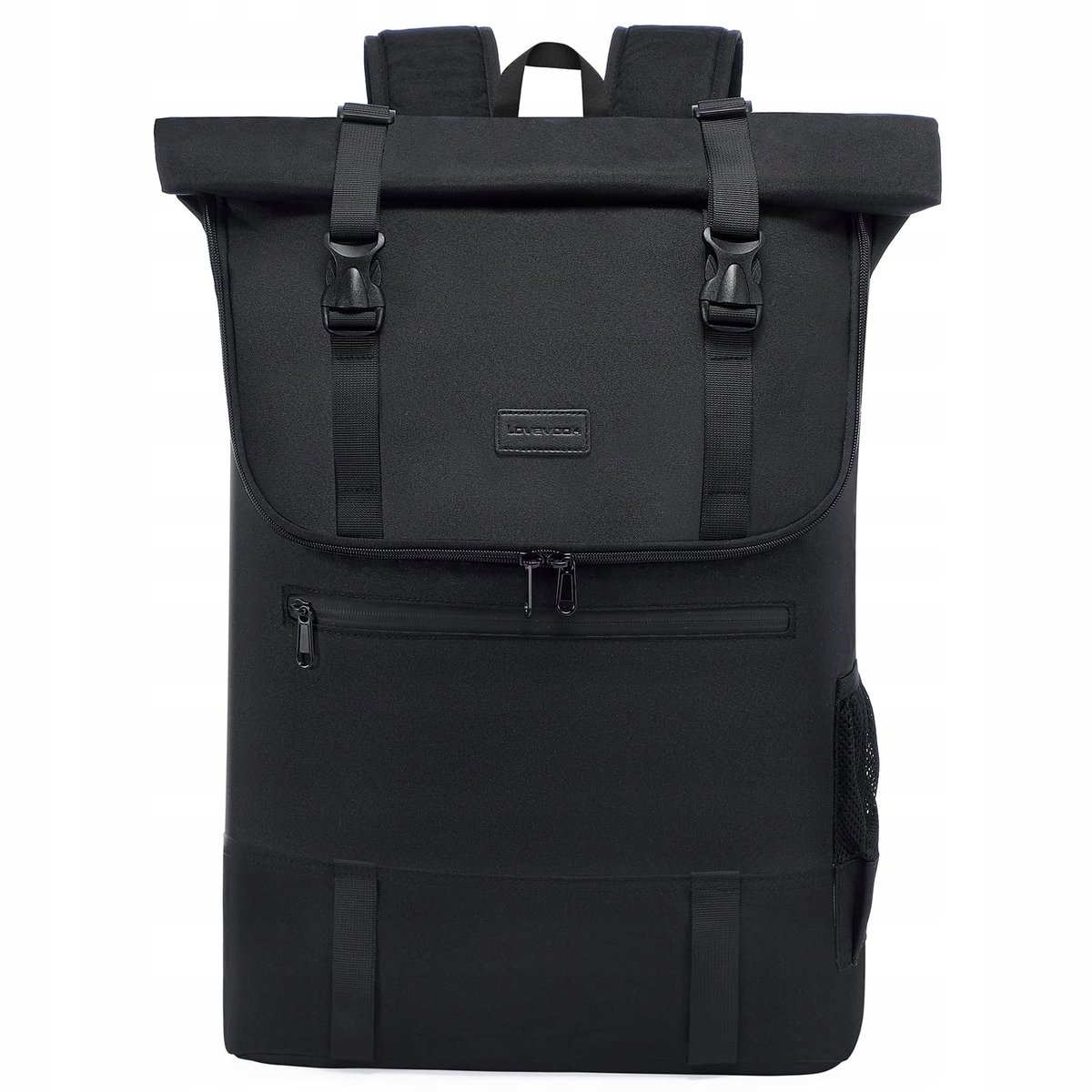 PLECAK MIEJSKI WYCIECZKOWY NA LAPTOPA 15.6" ROLL TOP LOVEVOOK CZARNY