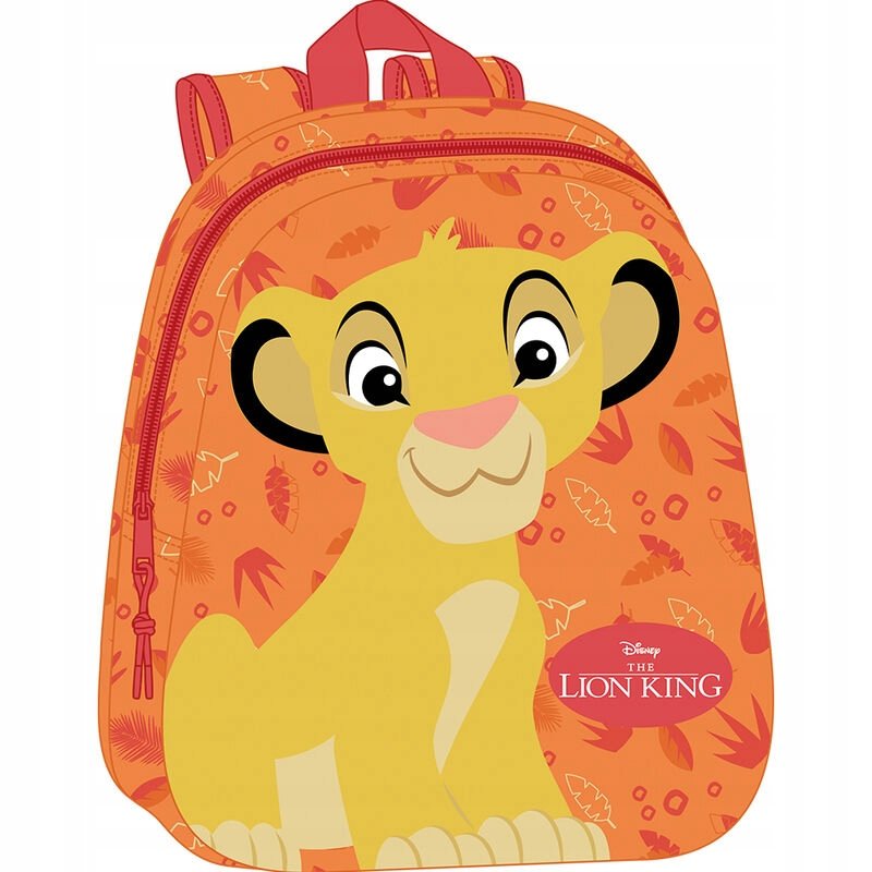 plecak przedszkolny wycieczkowy Simba Król Lew wypukły 3D