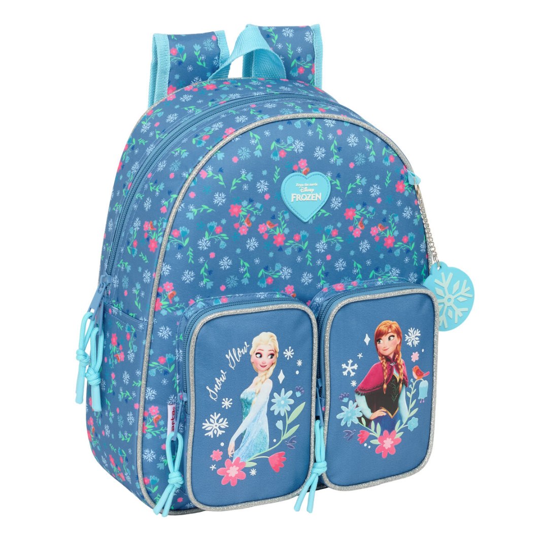 Plecak szkolny Frozen Niebieski 28 x 34 x 10 cm