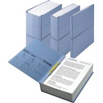 Plus Japan Zero Max 898 segregator A4, z grzbietem o regulowanej szerokości, Crme A4 FL-021SSW BEIGE