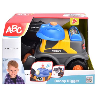 Pojazd Danny Diger z grzechotką Abc 26 cm