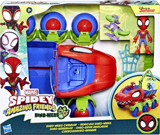 Pojazd Hasbro Marvel Spidey And His Friends Dino Webs Crawler