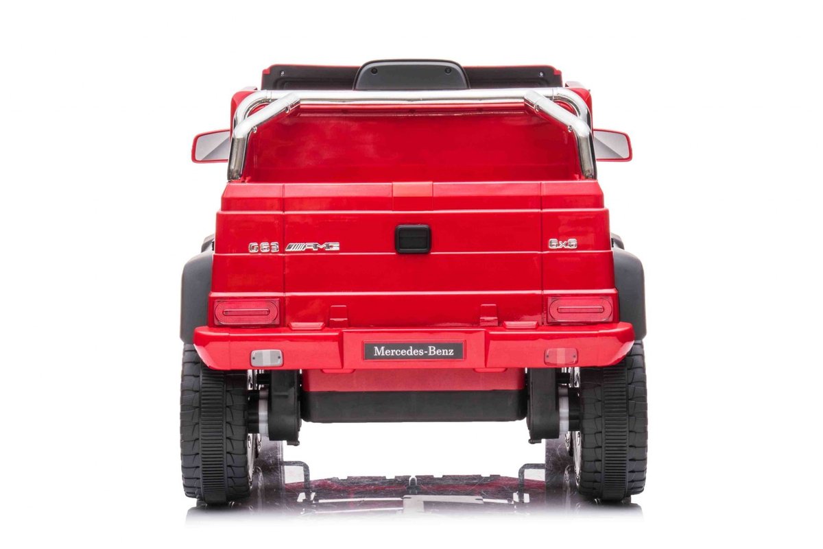 Pojazd Mercedes G63 6X6 Amg Czerwony