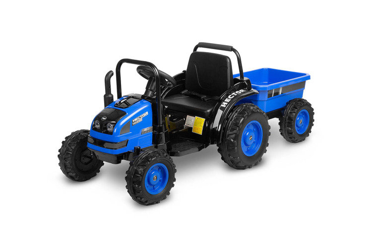 Pojazd Na Aku. Traktor Hector Blue