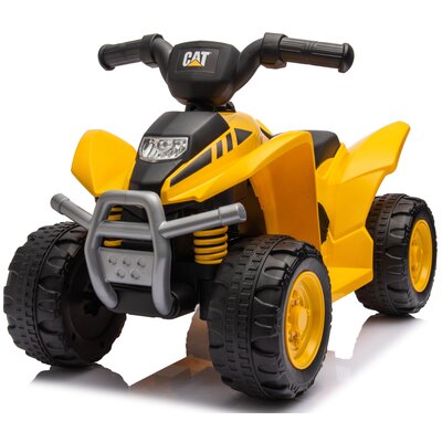 Pojazd Na Akumulator Quad Elektryczny Motor Dla Dzieci Cat Trx Żółty