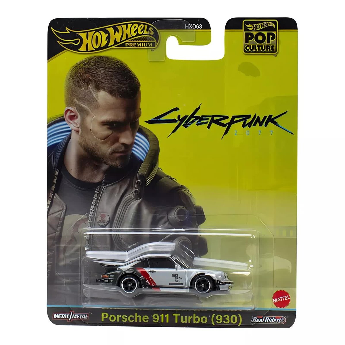 Porsche 911 Turbo (930) Cyberpunk - Hot Wheels Premium 1:64