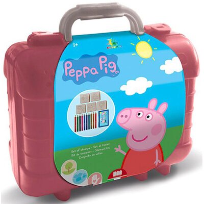Pozostali Drewniane Pieczątki W Walizce Zestaw Kreatywny Świnka Peppa 42875 B2a^ Y16e(allegro)