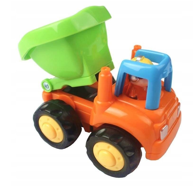 Pozostali NAKRĘCANE AUTKO POJAZD BUDOWLANY SAMOCHODZIK 9cm MIX 326CD A5A *