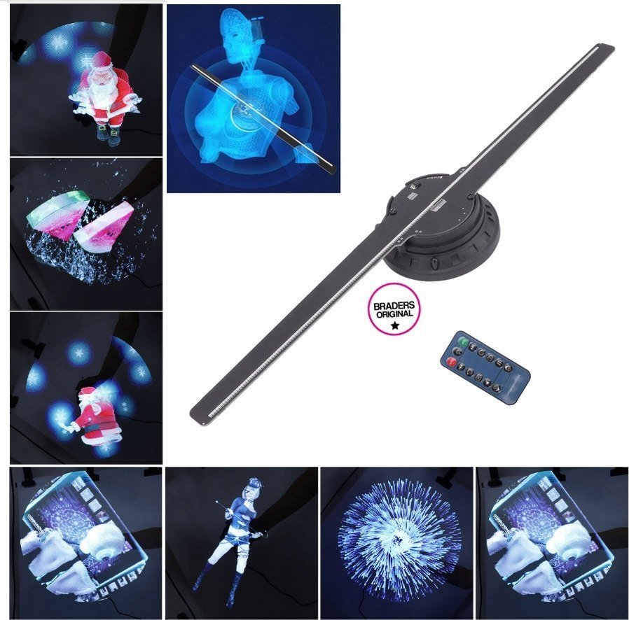 Projektor holograficzny 3D - Urządzenie do wyświetlania hologramów hologram