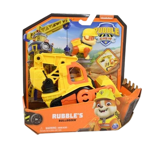 Psi Patrol Rubble039s buldozer Rubble Crew - model lub pojazd