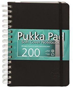 Pukka Pad Kołonotatnik soft cover A5 Czarny