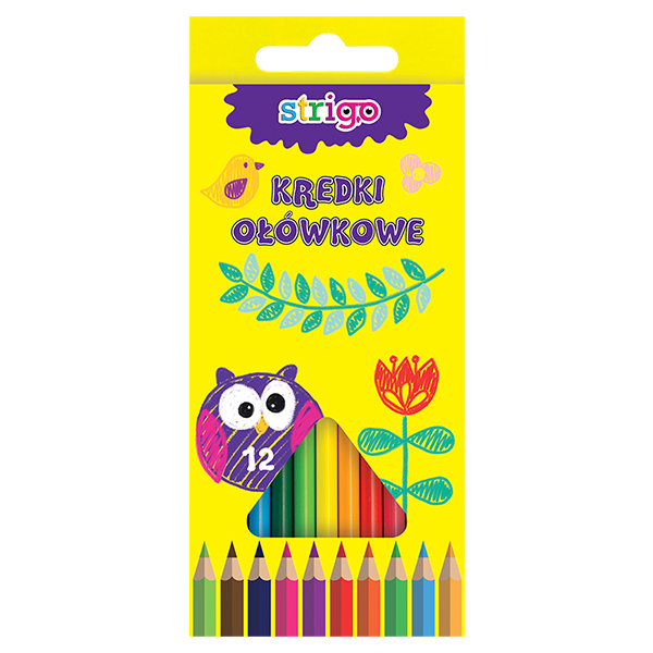 Pukka Pad Kredki ołówkowe 12kol/180 Troj Ssc001 Wb