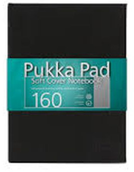 Pukka Pad Notatnik z serii soft cover B5 czarny 6874-SCN SQ PADS