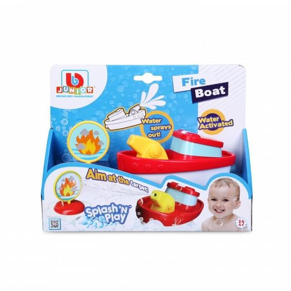 Pulio Bburago junior 89015 Łódź pożarnicza ratunkowa