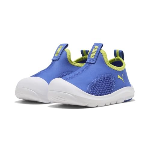 PUMA Fun Racer Water Sandal Inf, kapcie uniseks, 0-24, Royal Sapphire Lime Smash, 25 EU, Royal Sapphire Lime Smash, 25 EU
