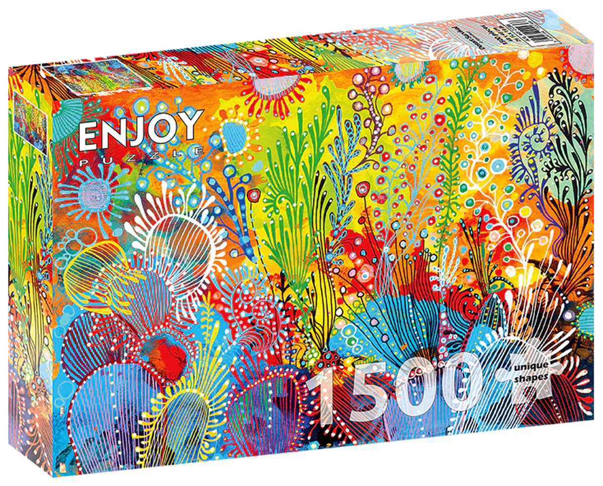 Puzzle, Pustynne rośliny, 1500 el.