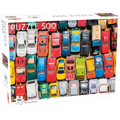 Puzzle Vintage Toy Cars 500 Nowa