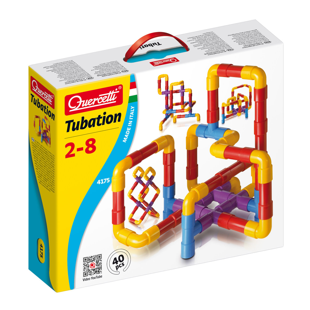 Quercetti Zestaw konstrukcyjny Tubation 4175