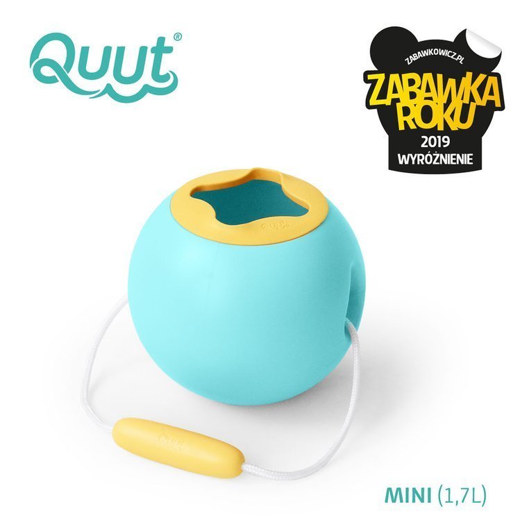 QUUT, Małe wiaderko wielofunkcyjne, Mini Ballo Banana Blue