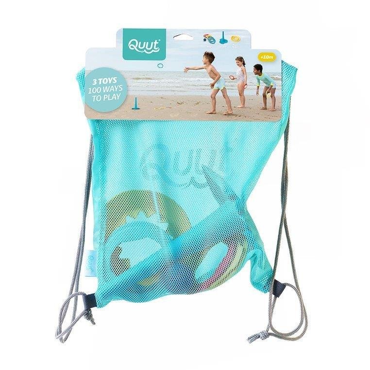 Quut Set plażowy w worku Triplet z Ringo