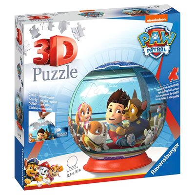 Ravensburger Puzzle 3D Psi Patrol, kula 72 Elementy 492012