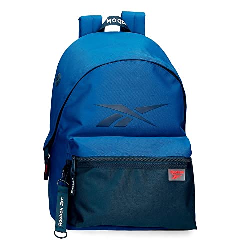 Reebok Atlantic Plecak szkolny, 15,6', Niebieski, 31x44x17,5 cm, Poliester, 23,87L, niebieski, Mochila Escolar, plecak szkolny