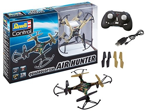 Revell 23860 Control RC Quadcopter na realizację codziennych zadań, zdalne sterowanie z 2, 4 GHz Fernsteuerung Quadcopter "Air Hunter"