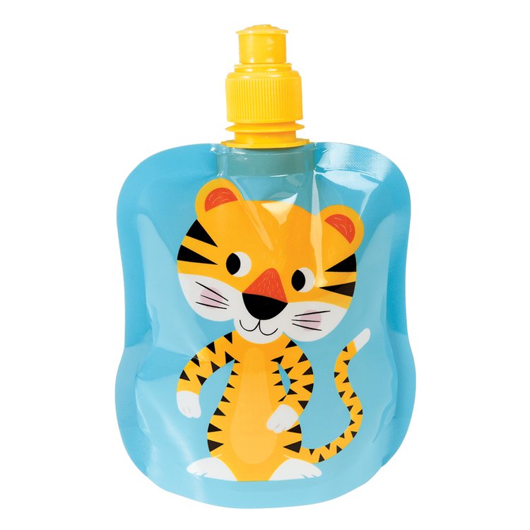 Rex London Zwijany bidon na wodę, Tygrys, 200 ml, Rex London 27786
