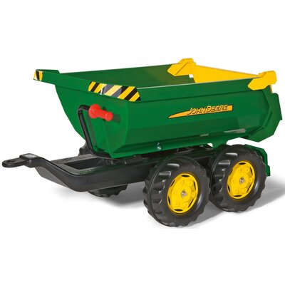 Rolly Toys Przyczepa wywrotka do Traktorka na pedały John Deere Halfpipe Wywrotk