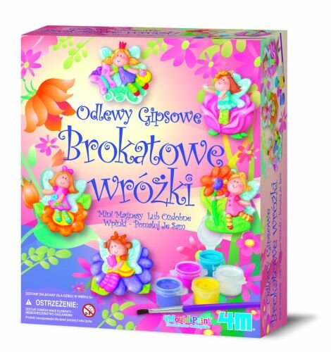 RUSSELL ODLEWY GIPSOWE BROKATOWE WRÓŻKI - MINI MAGNESY LUB WPINKI