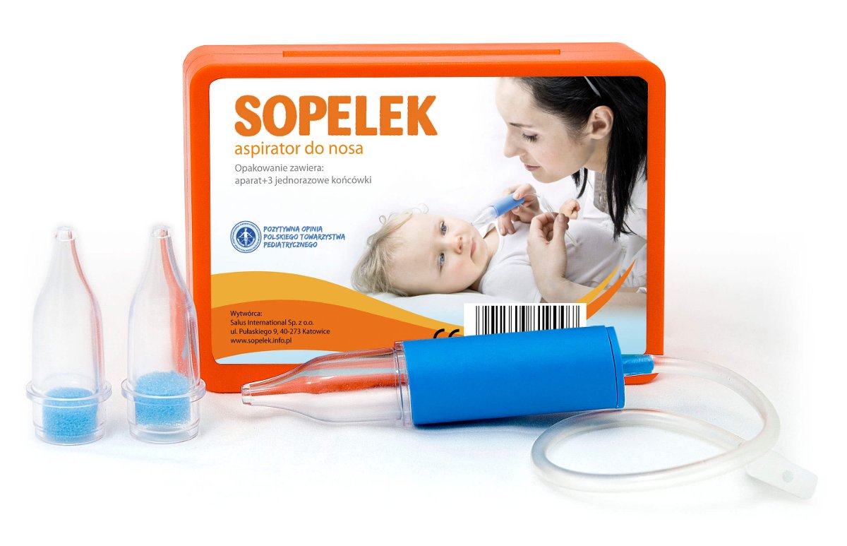 SALUS INTERN Sopelek aspirator wydzieliny do nosa