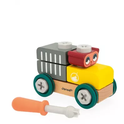 Samochód do składania Miś Brico`Kids 2+ Janod