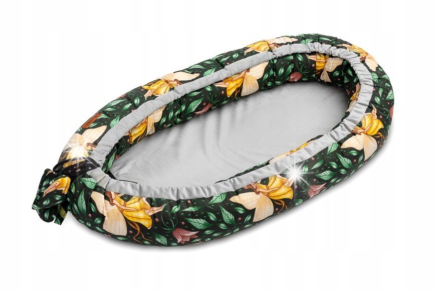 Sensillo kokon VELVET 80x45 ZIELONY WRÓŻKI /8786