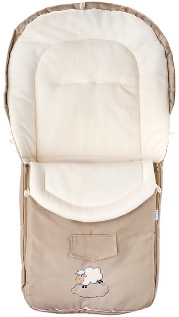 Sensillo ŚPIWOREK POLAR CAPPUCCINO DO WÓZKA (95x40)