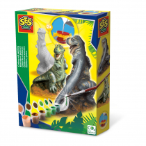 Ses Creative Creative, zestaw kreatywny odlewy gipsowe T-Rex