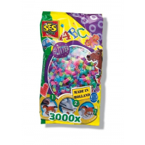Ses Creative Koraliki do prasowanek 3000 sztuk neonowy miks